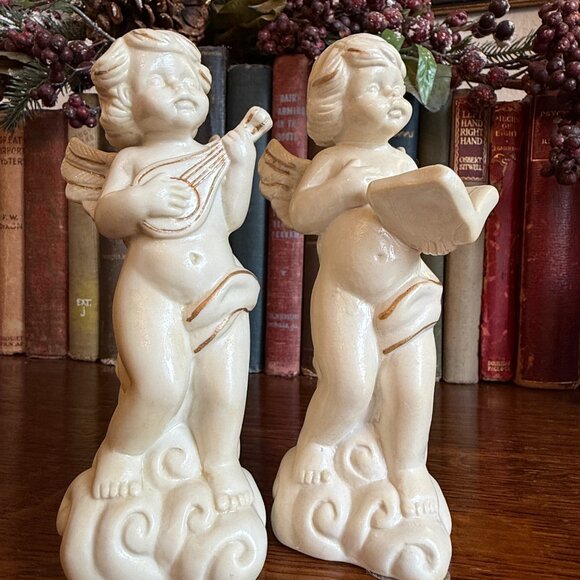 Vintage Kromer Porcelain Cherubs - Picture 14 of 15